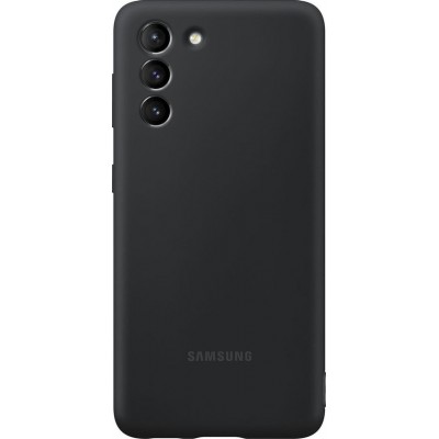 Samsung Galaxy S21 Silicone Cover Zwart