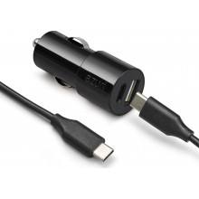 Azuri adapter 12/24V to 1 X USB A 1 X USB C