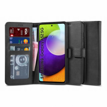 Samsung Galaxy A52 Wallet Cover Tech-Protect Zwart