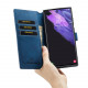 Samsung Galaxy S22 Ultra 5G Wallet Cover Retro Oil Blauw