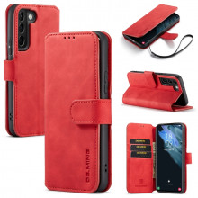 Samsung Galaxy S22 5G Wallet Cover Retro Oil Rood