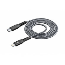 Cellularline Certified USB-C Naar Apple Lightning Cable Extreme Data en Laadkabel (100 cm)