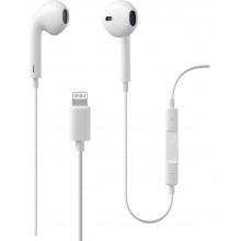 Apple EarPods lightning met remote en micro wit