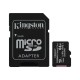 Kingston Micro SDXC 3 UHS - I 100R met SD Adapter - 64 GB