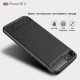 iPhone SE 2020 TPU Case Brushed Carbon Fiber Shockproof